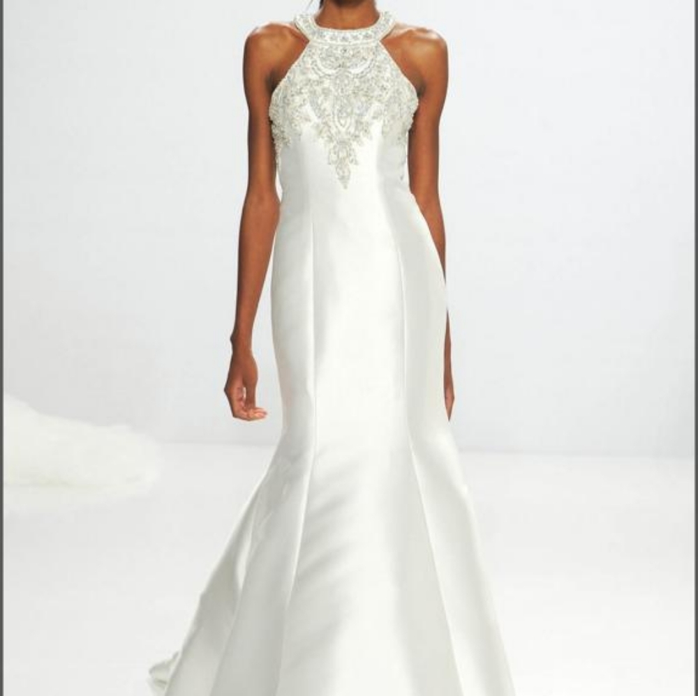 Dennis Basso x Keinfield fall 2017 Wedding dress